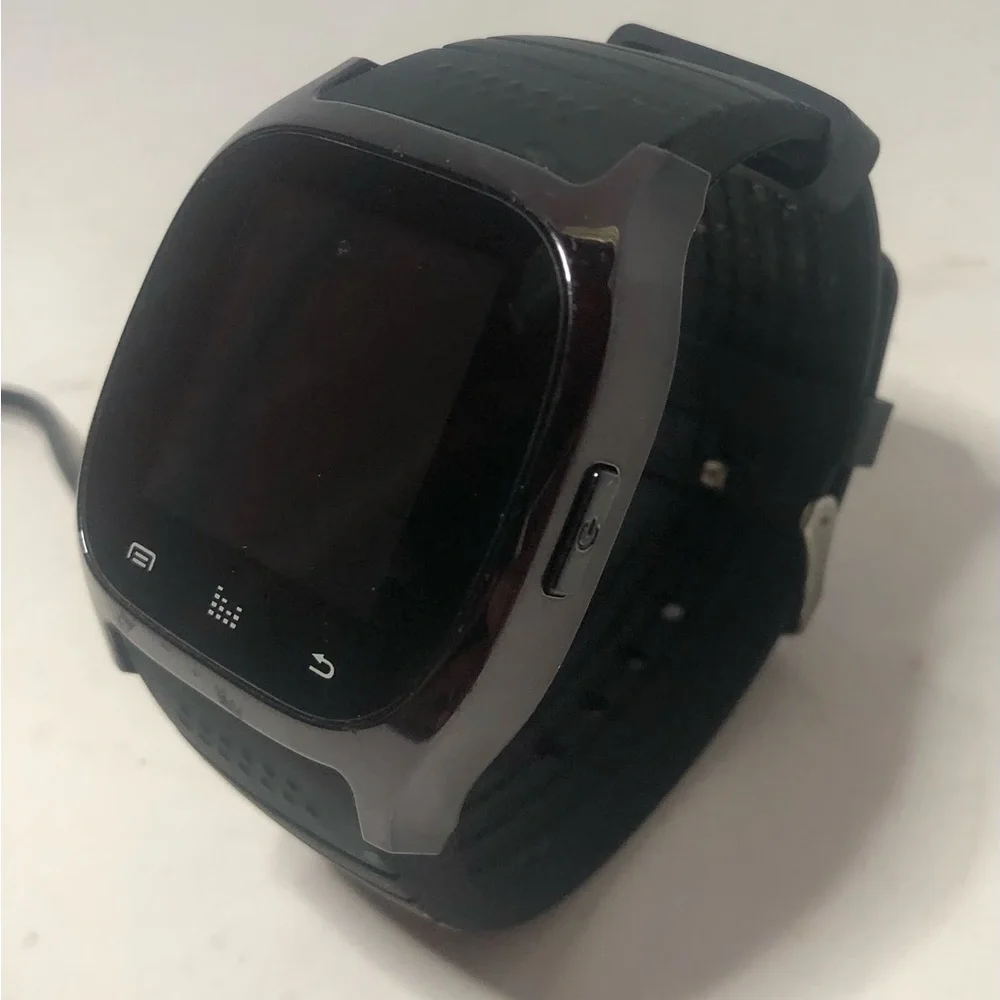 Smart Watch Black Tested And Working